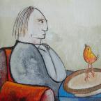 vogel en toekomst